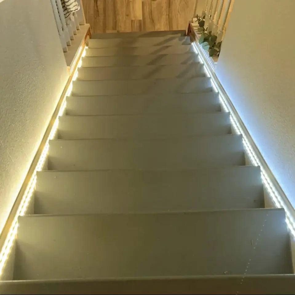 Motion-Sensor LED Strip Light, Battery-Powered Under-Cabinet Light Strip for Bedroom, Kitchen, Basement, Trunk or Counter (Batteries Not Included)
